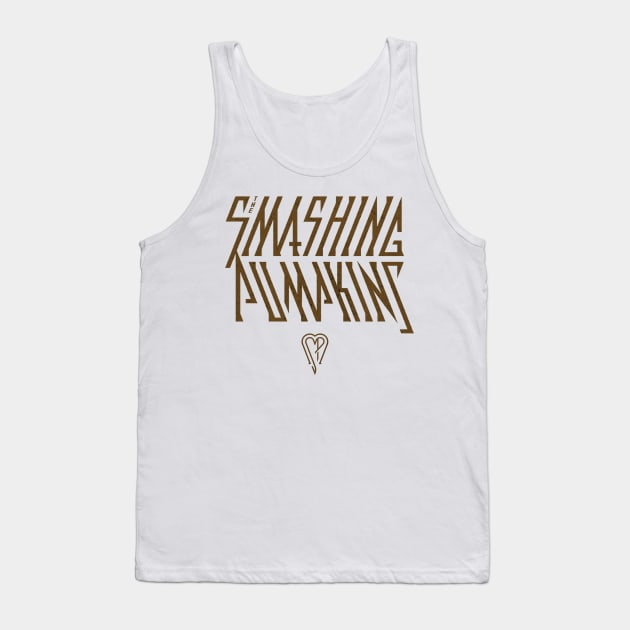 smashing typograph Tank Top by Shelter Art Space